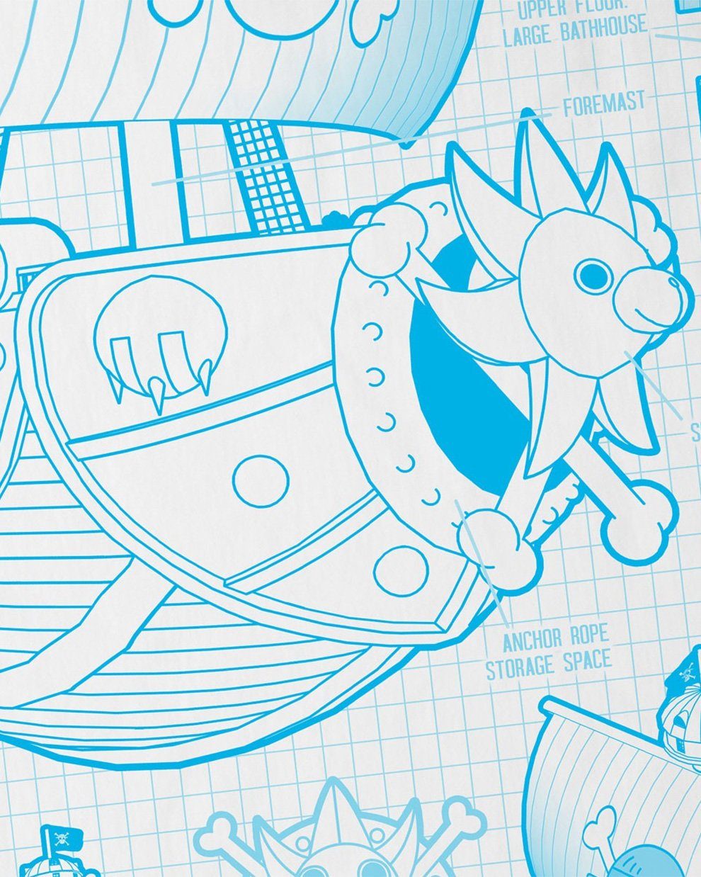 style3 T-Shirt Thousand Sunny piece one günstig online kaufen