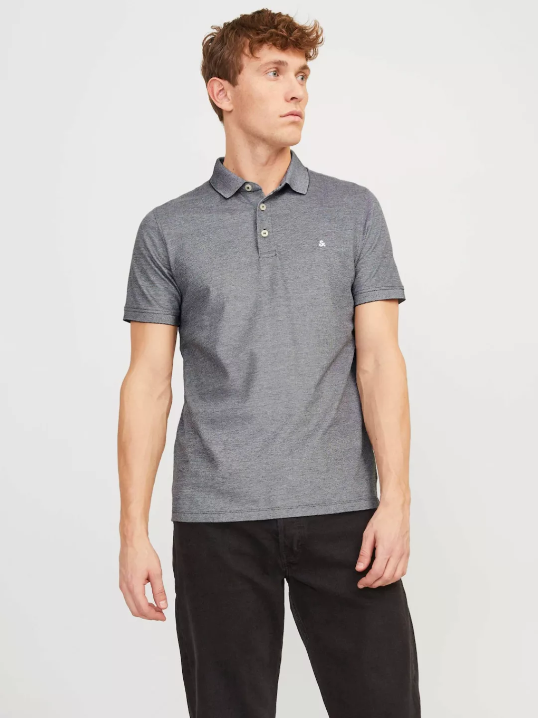 Jack & Jones Poloshirt "JJEPAULOS POLO SS NOOS", mit Logo Stickerei günstig online kaufen