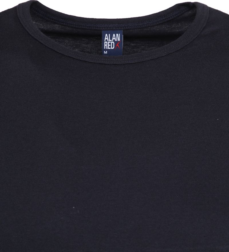 Alan Red Extra Lang T-Shirts Derby Navy (2-Pack) - Größe XXL günstig online kaufen
