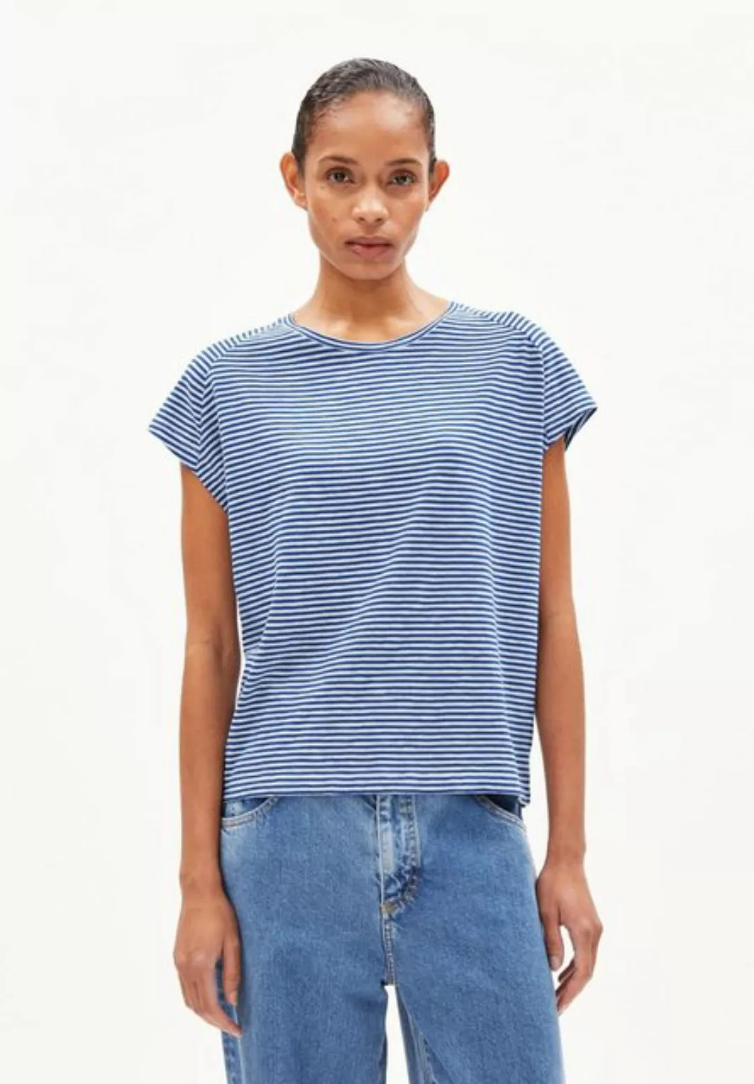 Armedangels T-Shirt Damen T-Shirt OFELIAA LOVELY STRIPES (1-tlg) günstig online kaufen
