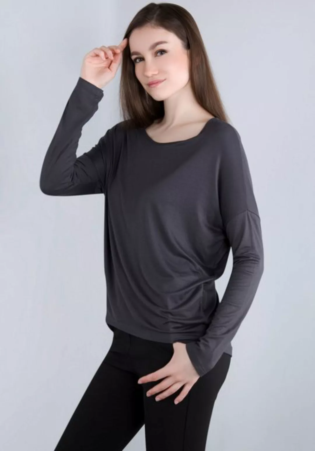 IMPERIAL Langarmshirt, in lässiger "O - Shape" Form günstig online kaufen