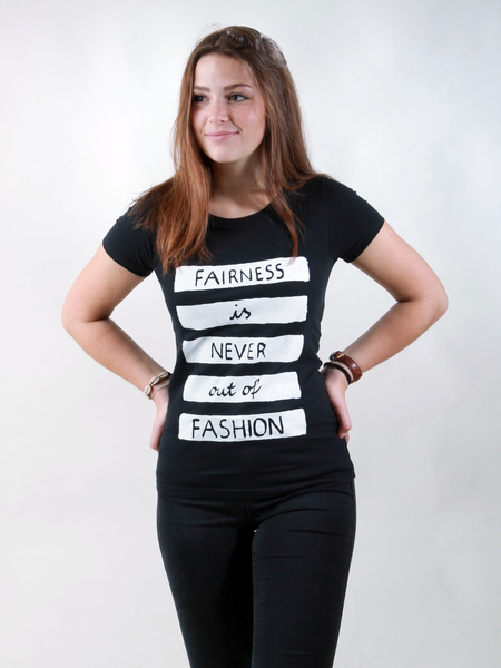 T-shirt Damen - Fairness günstig online kaufen