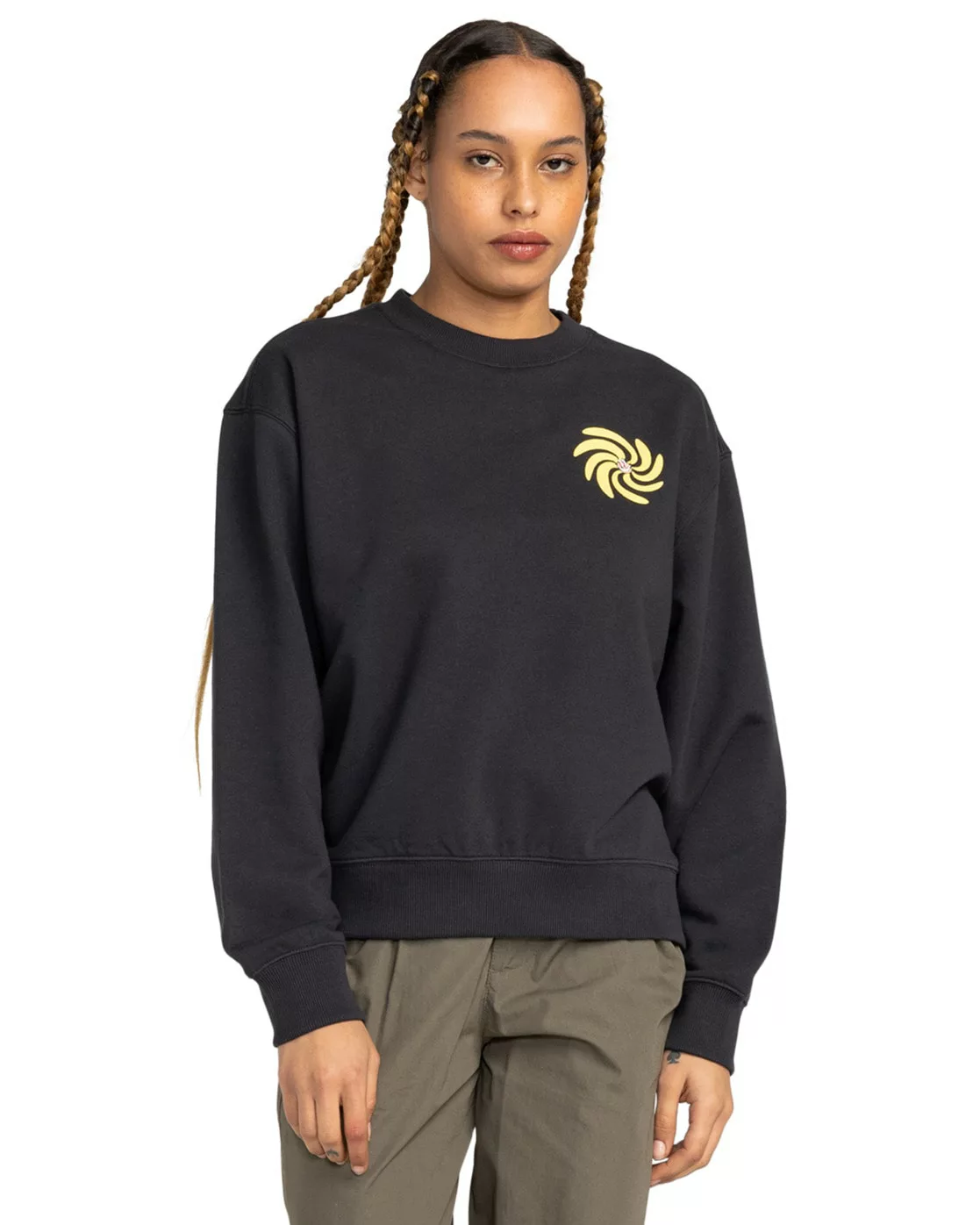 Element Sweatshirt "Swirl Flower" günstig online kaufen