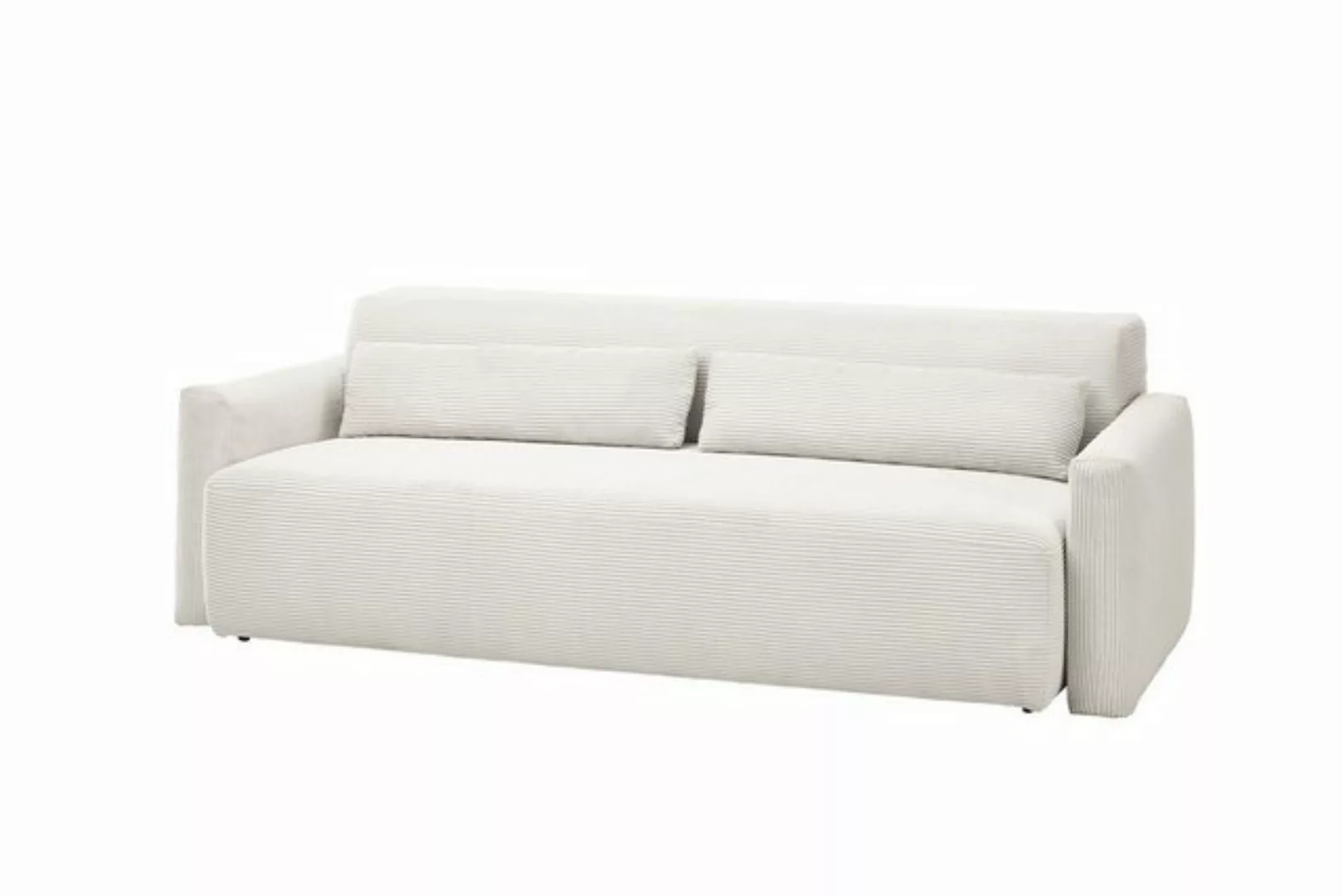 KAWOLA Schlafsofa NEO, Bettsofa Cord verschiedene Farben günstig online kaufen