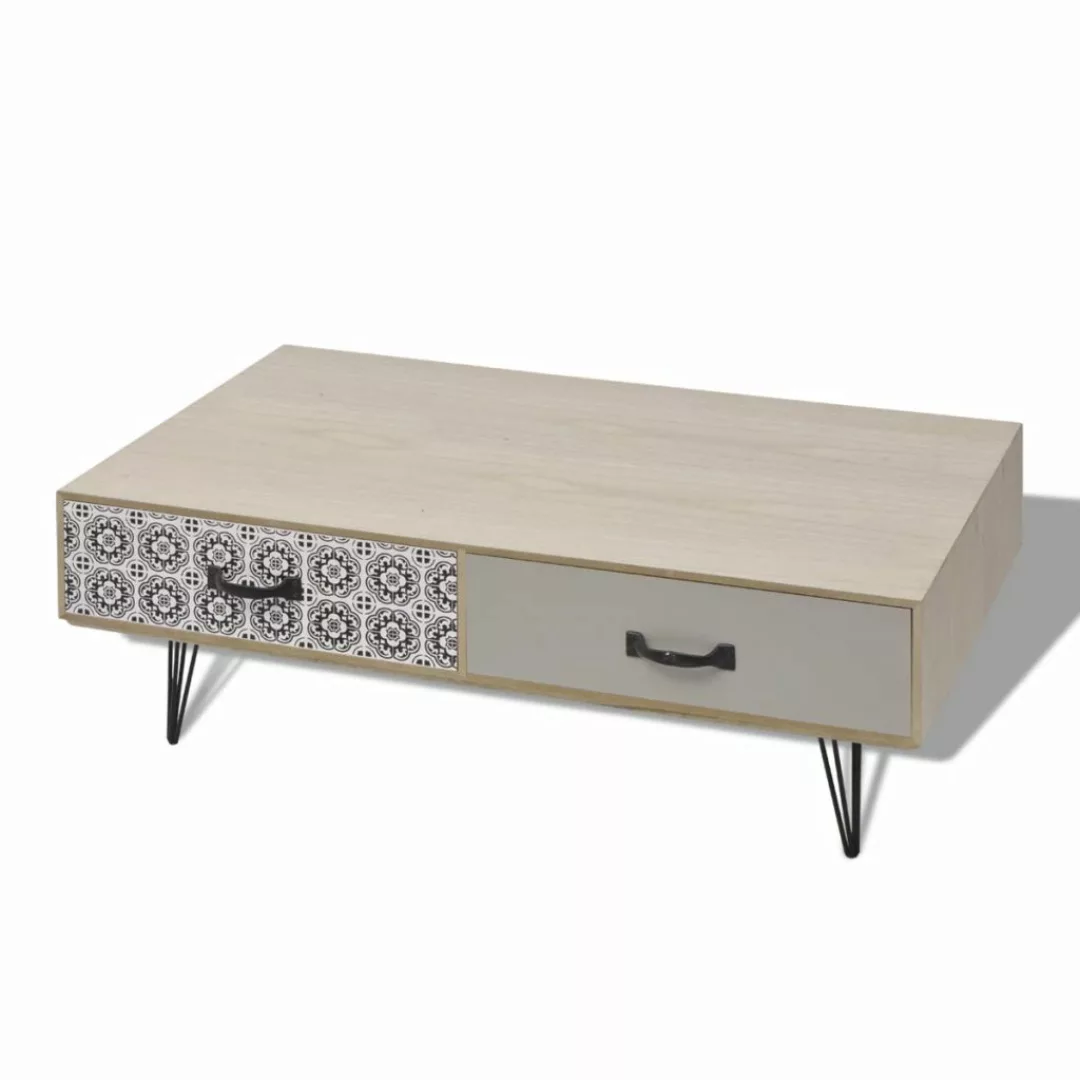 Couchtisch 100x60x35 Cm Beige günstig online kaufen