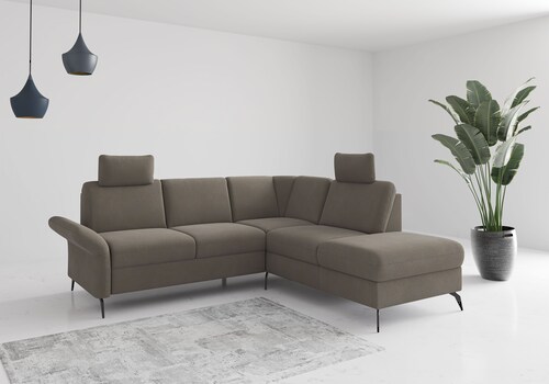 Home affaire Ecksofa "Rochelle", wahlweise mit Bettfunktion, Bettkasten und günstig online kaufen