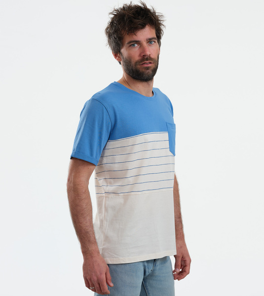 T-shirt Miami Mit Streifen Aus Bio-baumwolle günstig online kaufen