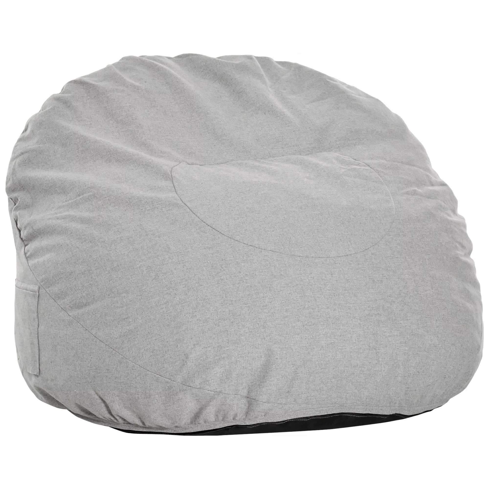 HOMCOM Sitzsack  Aufblasbares Sofa, Bodensessel mit Seitentaschen, waschbar günstig online kaufen