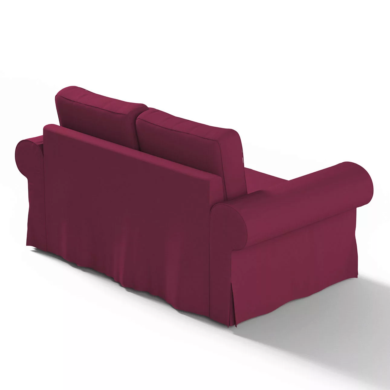 Bezug für Backabro 2-Sitzer Sofa ausklappbar, pflaume , Bezug für Backabro günstig online kaufen