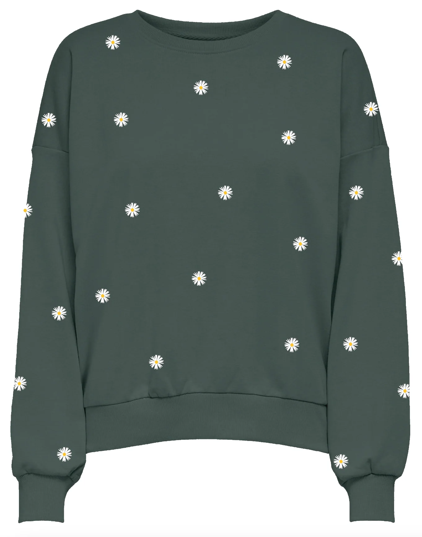 ONLY Sweatshirt "ONLBROOKE L/S O-NECK FLOWER SWT" günstig online kaufen