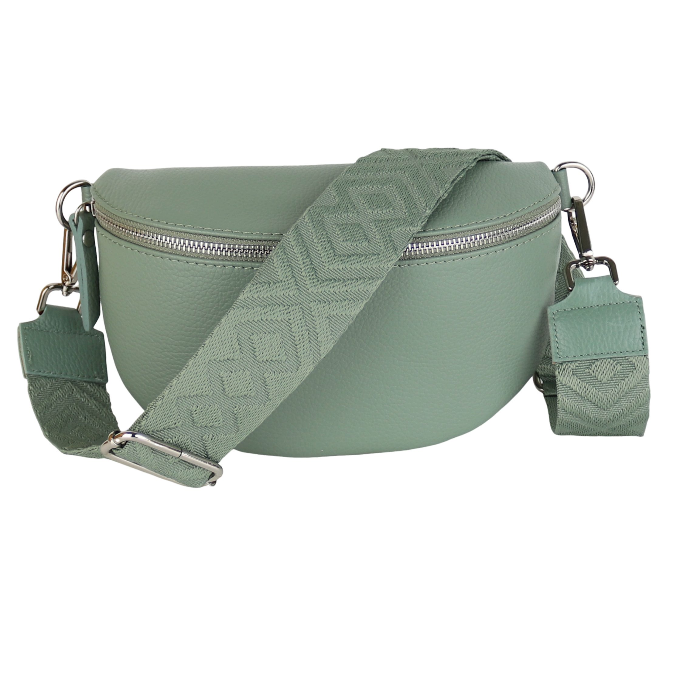 MIRROSI Bauchtasche mit GOLDENER Reißverschluss Damen, günstig online kaufen