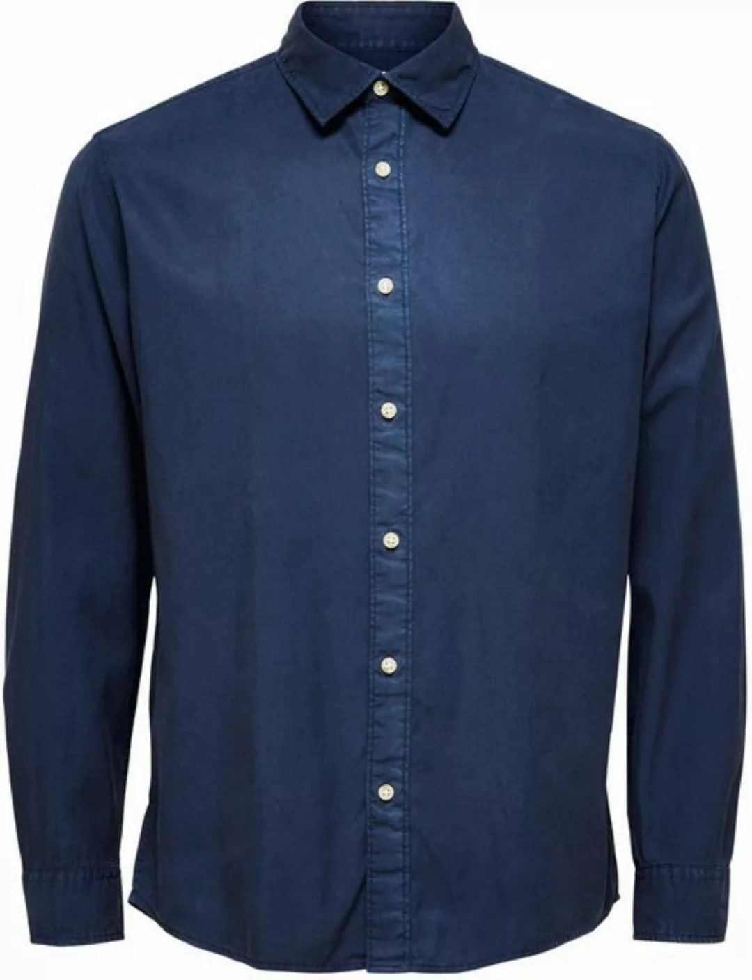 SELECTED HOMME Langarmhemd SLHREGPASTEL-LINEN SHIRT LS W günstig online kaufen