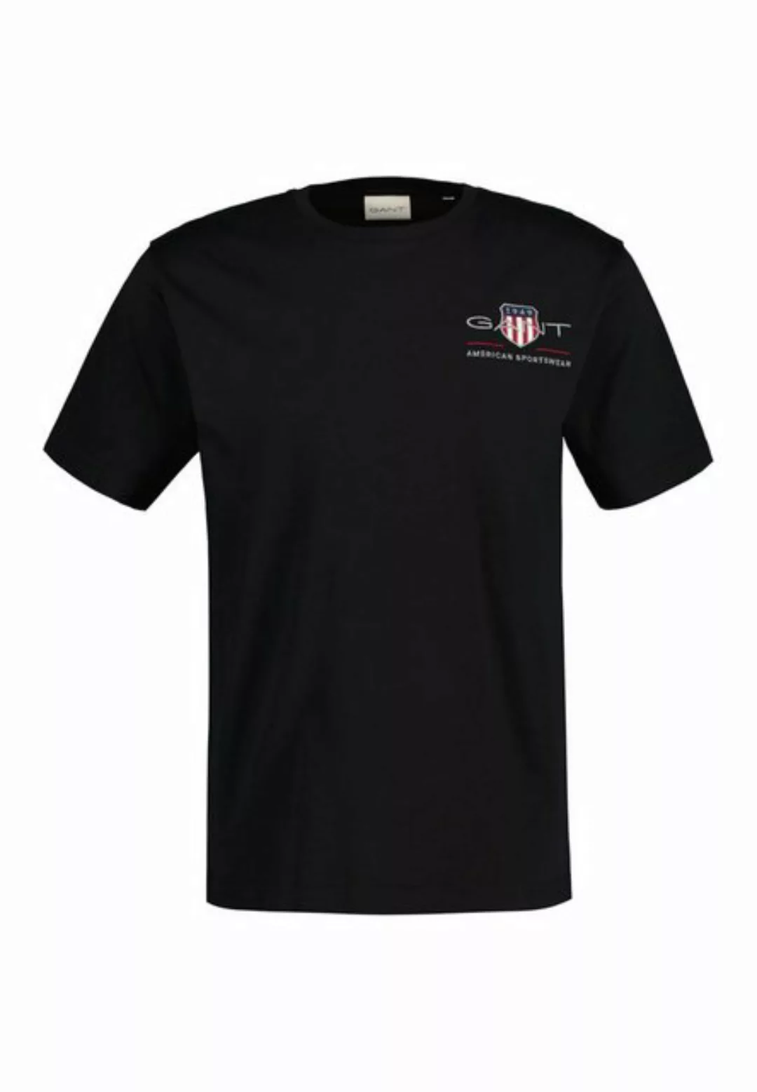 Gant T-Shirt "REG ARCHIVE SHIELD EMB SS T-SHIRT", von dem Archiv aus den 19 günstig online kaufen