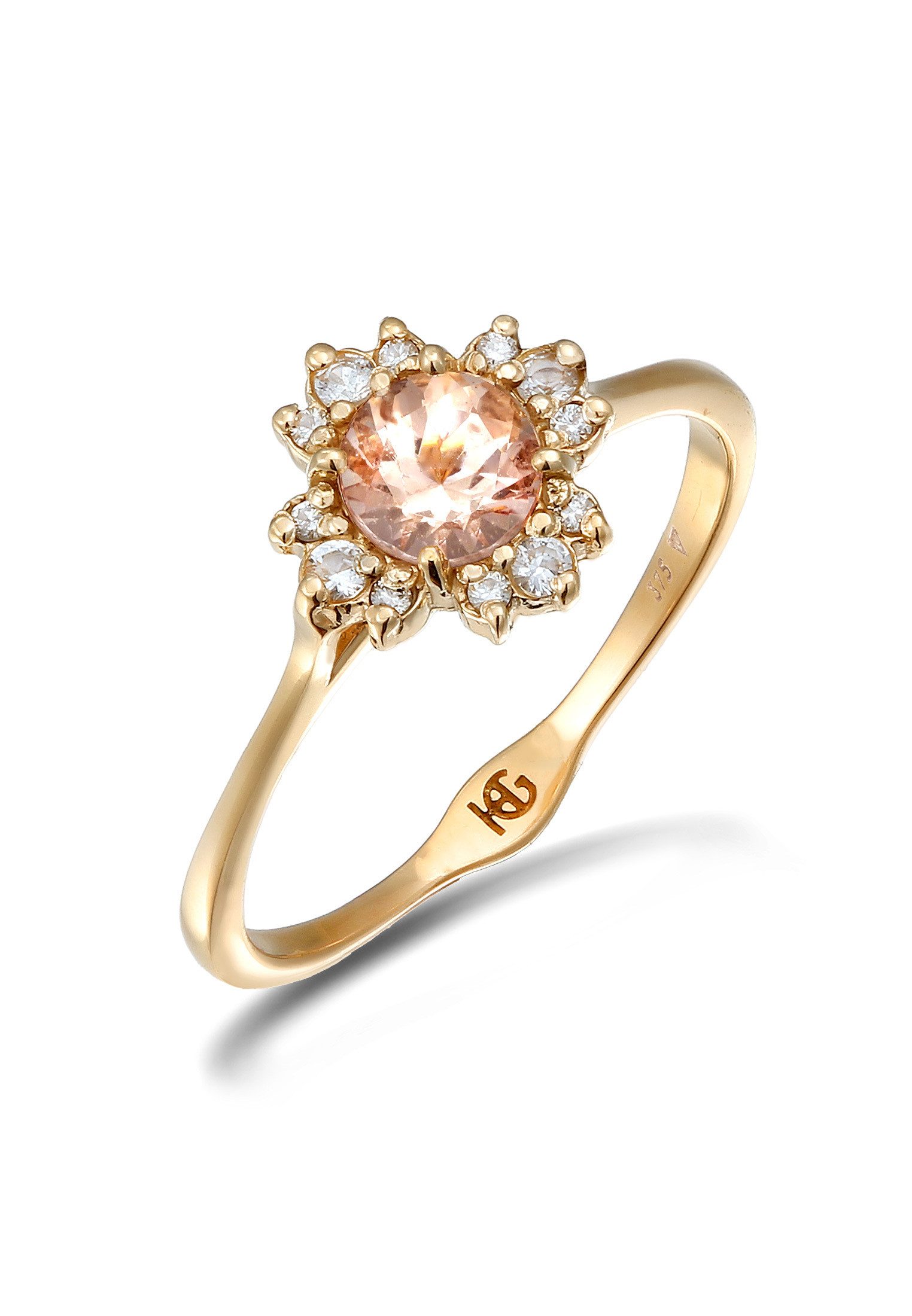 HAZE & GLORY Verlobungsring Diamant Morganit günstig online kaufen