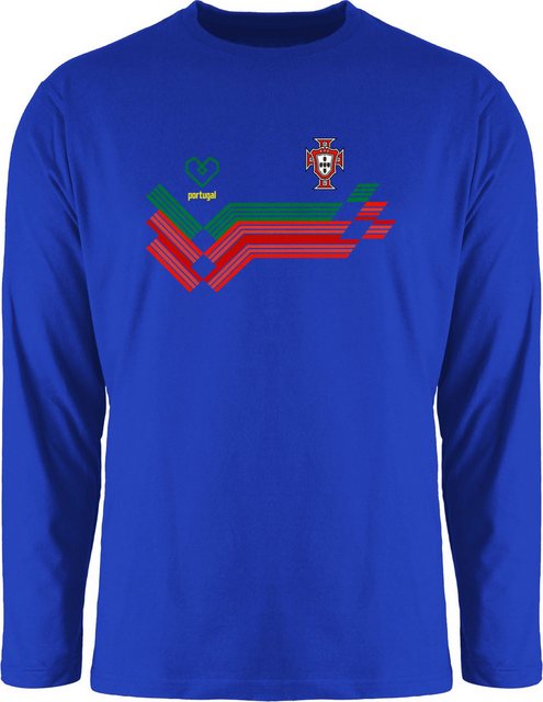 Shirtracer Rundhalsshirt Portugal Fanartikel EM, Portugal Wappen 2024 Fussb günstig online kaufen