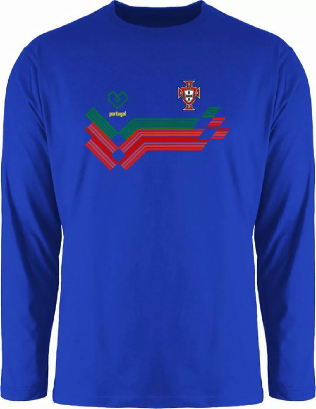 Shirtracer Rundhalsshirt Portugal Fanartikel EM, Portugal Wappen 2024 Fussb günstig online kaufen