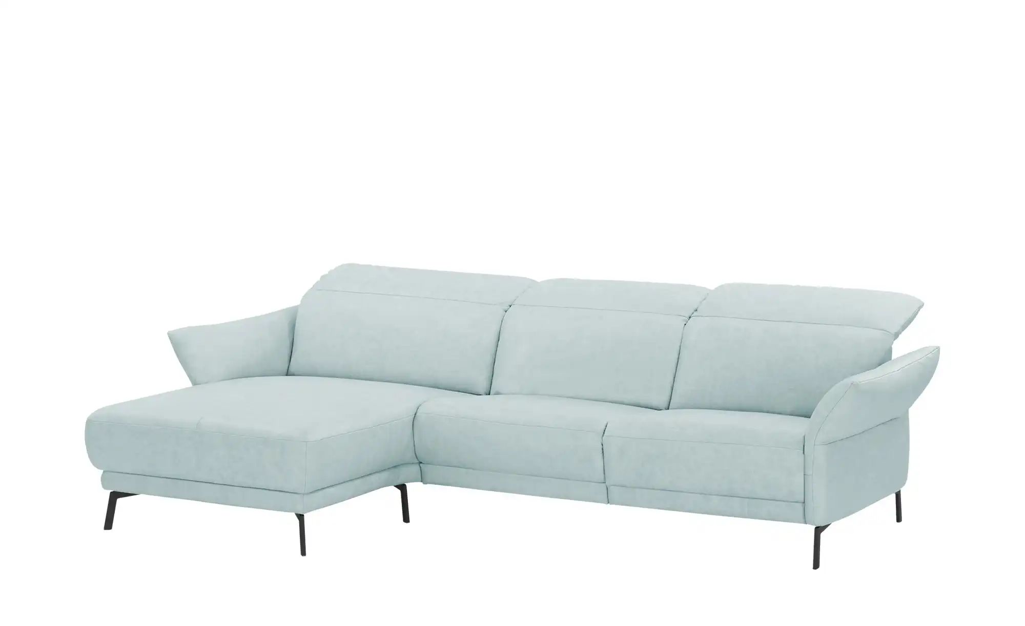 Wohnwert Ecksofa Leder Bellana ¦ blau ¦ Maße (cm): B: 285 H: 101 T: 161 Pol günstig online kaufen