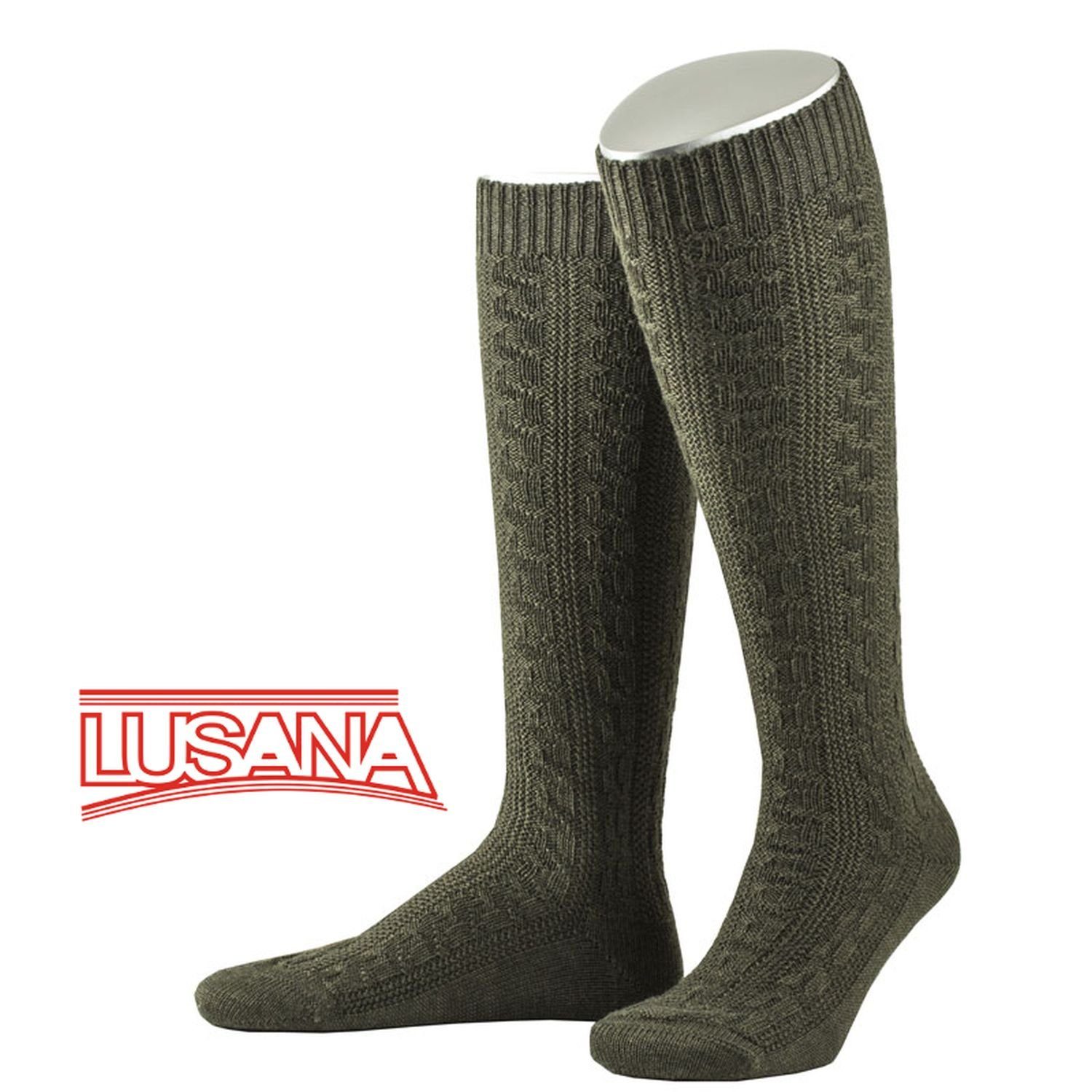 Lusana Trachtensocken Trachtenkniestrümpfe günstig online kaufen