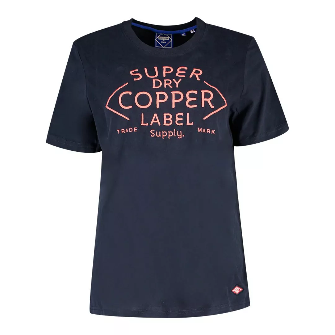 Superdry Workwear Graphic Kurzarm T-shirt M Eclipse Navy günstig online kaufen