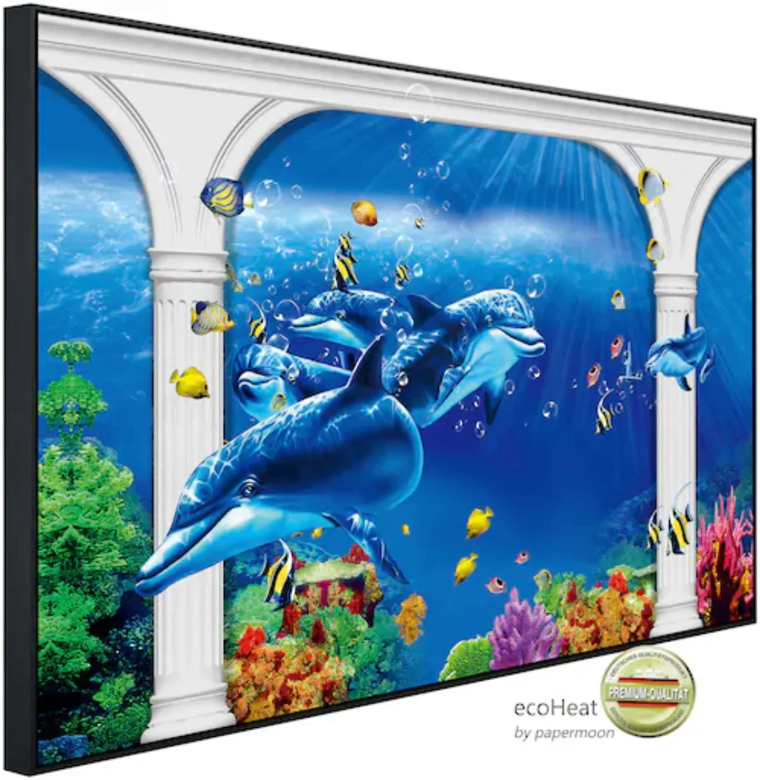 Papermoon Infrarotheizung »Unterwasserwelt«, sehr angenehme Strahlungswärme günstig online kaufen
