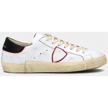 Philippe Model  Sneaker PRLU V024 PARIS X-VEAU BLANC-ROUGE günstig online kaufen