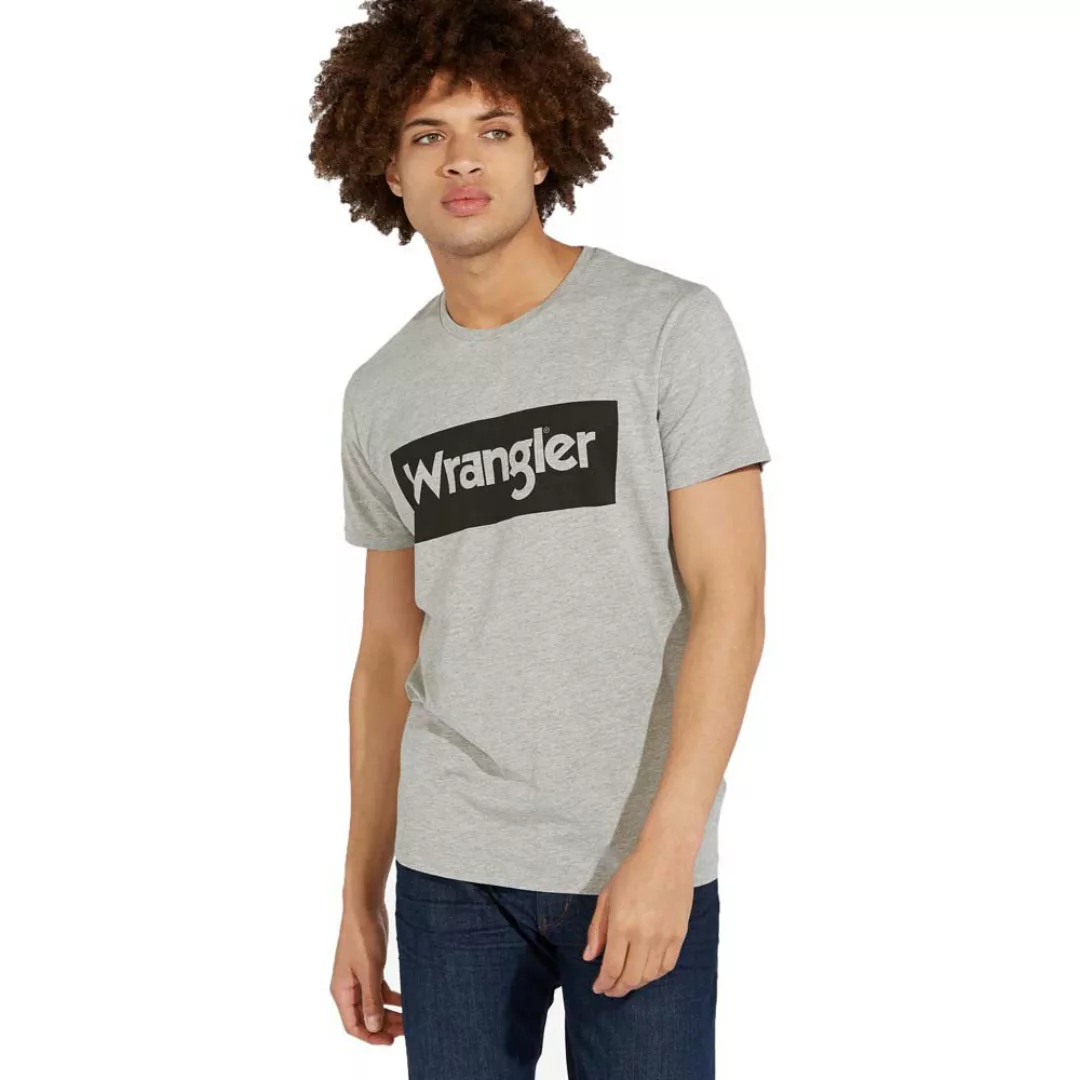Wrangler Logo XS Mid Grey Melange günstig online kaufen