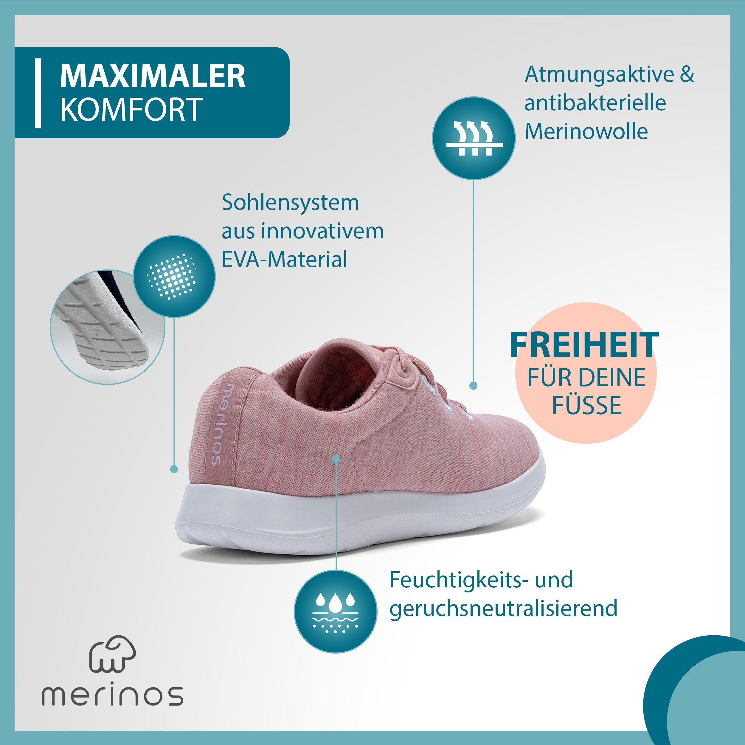 merinos - merinoshoes.de Sneaker Damen Schuhe günstig online kaufen