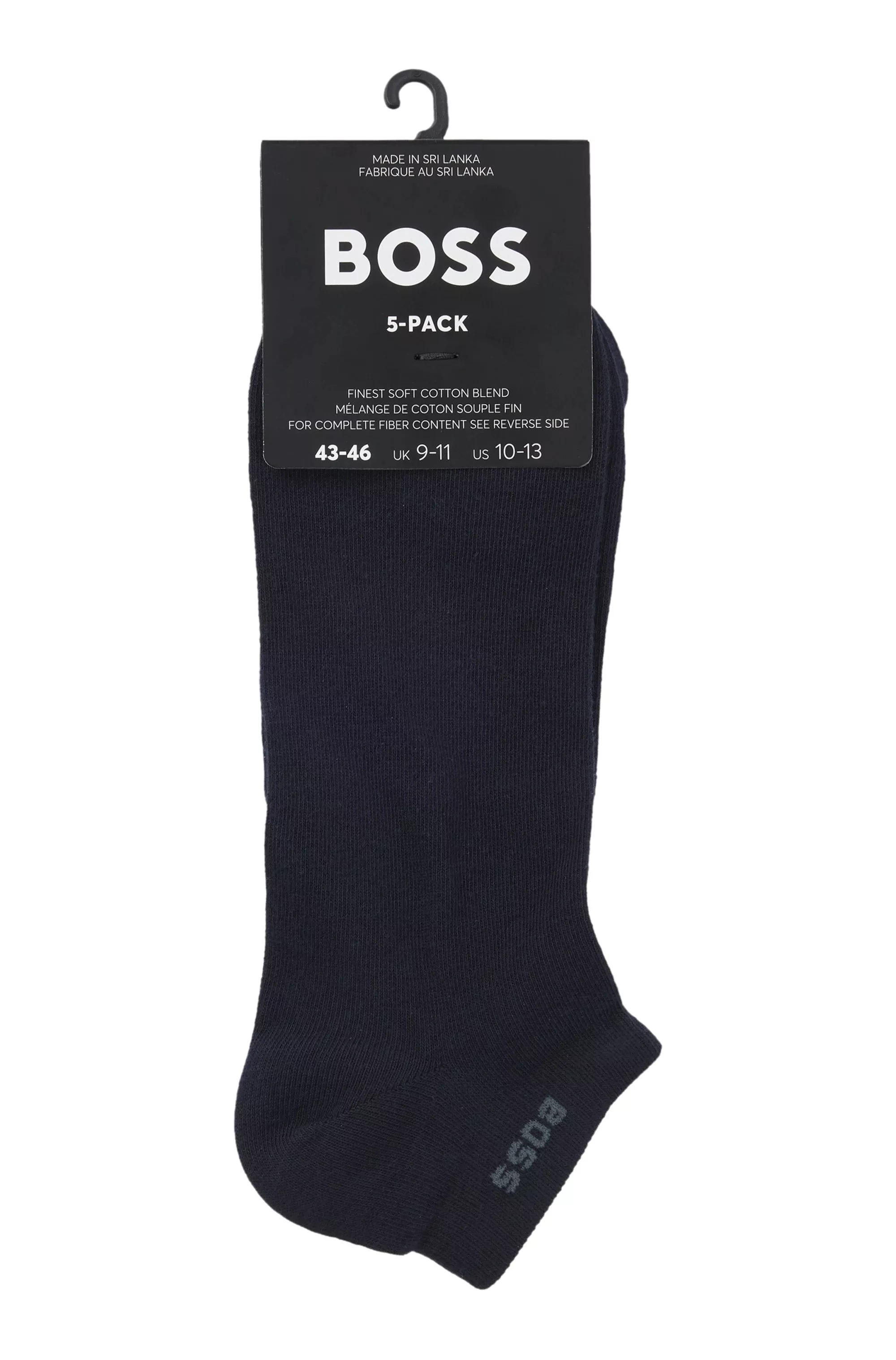 BOSS Sneakersocken "5P AS Uni CC", (Packung, 5 Paar), mit BOSS Label günstig online kaufen