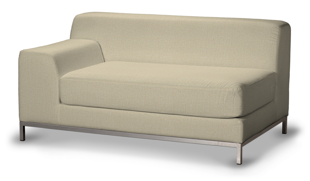 Bezug für Kramfors 2-Sitzer Sofa, Lehne links, olivgrün-creme, Bezug für Kr günstig online kaufen