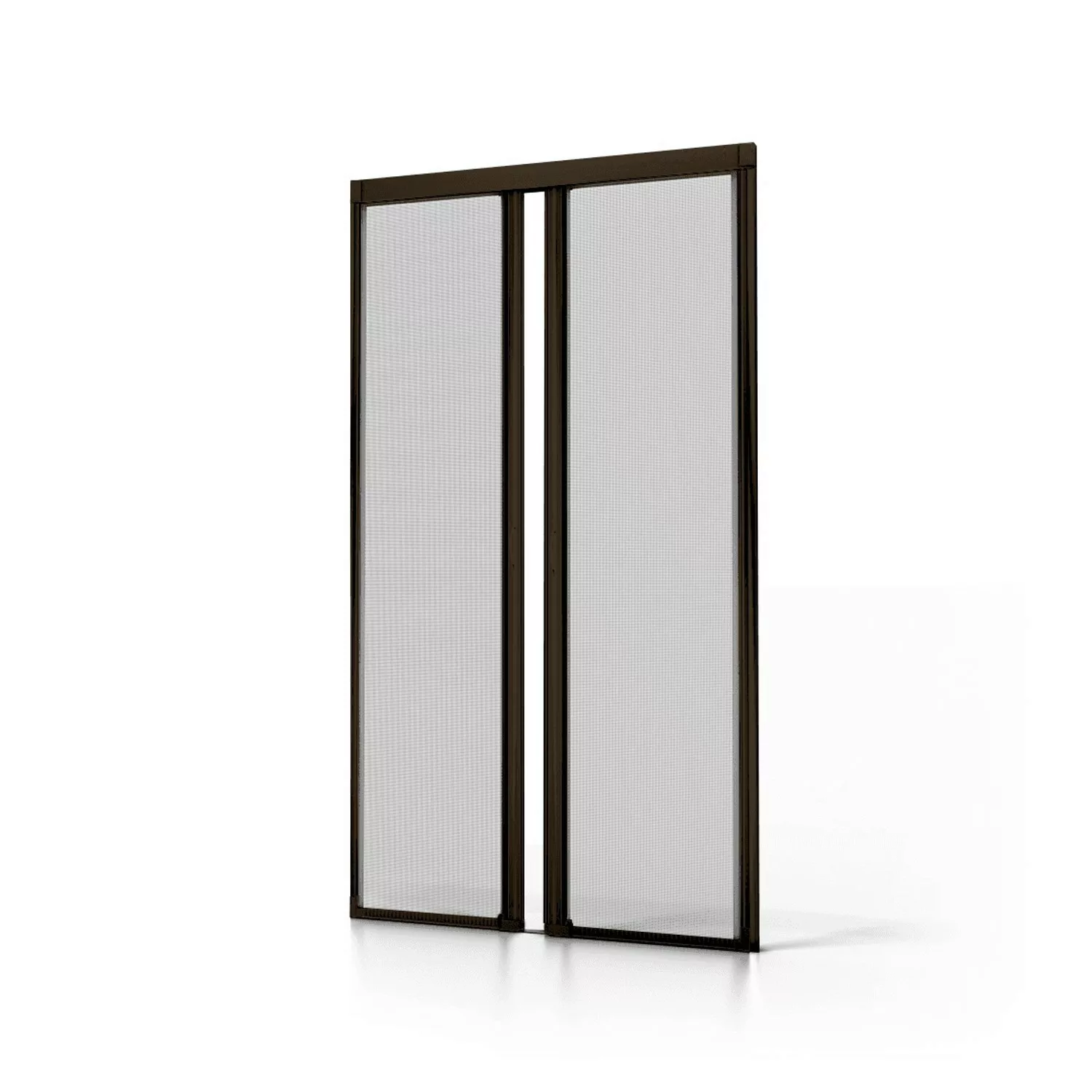 Avosdim Insektenschutzrollo Doppeltür Aluminium 240cm x 230cm Braun günstig online kaufen