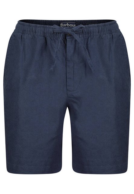 Barbour Shorts Herren Shorts aus Leinen und Baumwolle Relaxed Fit (1-tlg) günstig online kaufen