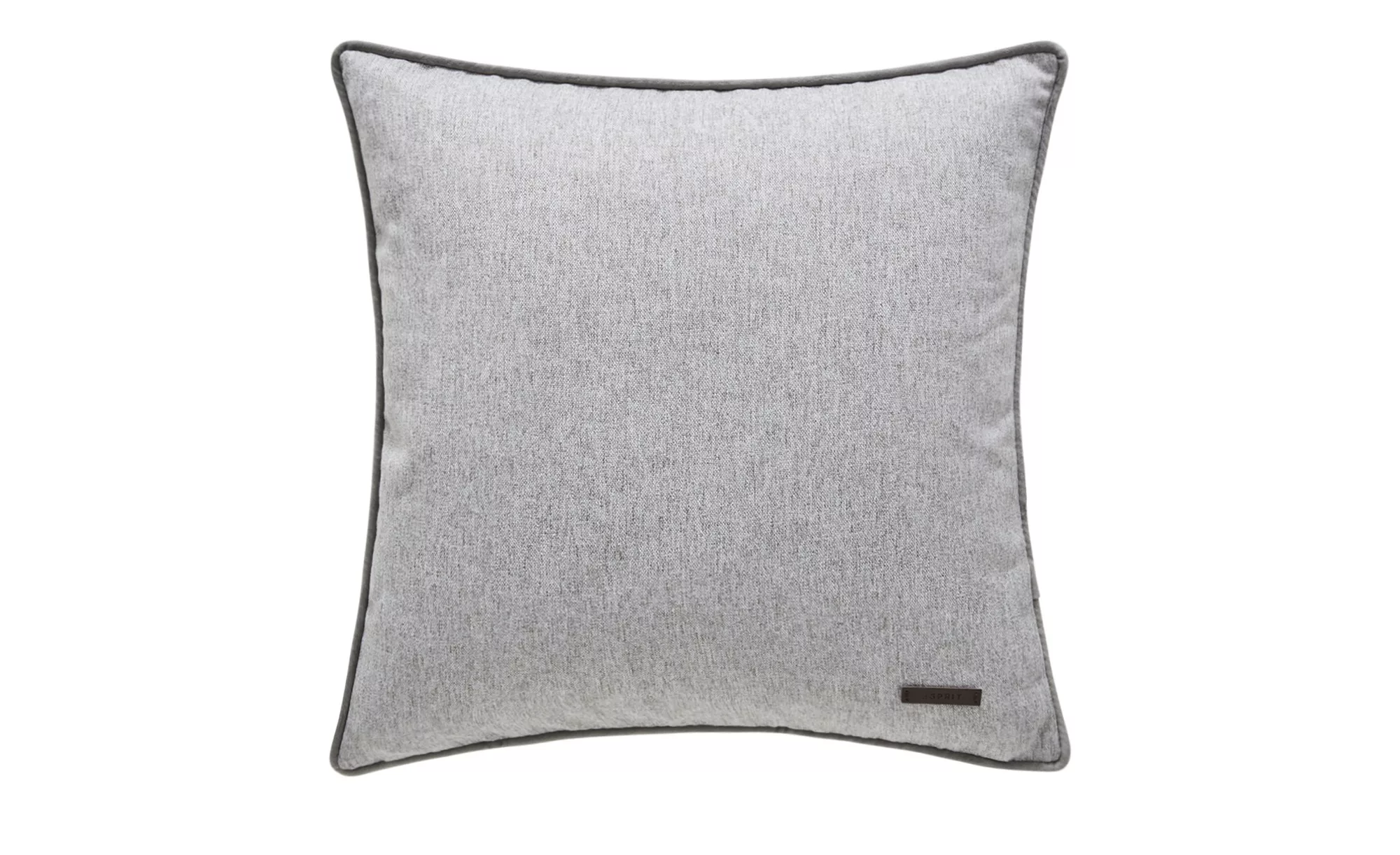 Esprit Kissen  E-Harp ¦ grau ¦ 100% Polyester ¦ Maße (cm): B: 38 Dekokissen günstig online kaufen