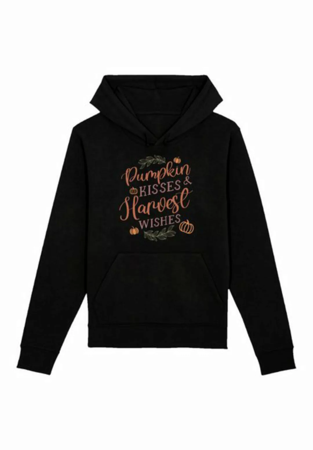 F4NT4STIC Kapuzenpullover Pumpkin kisses Harves wishes Premium Qualität günstig online kaufen