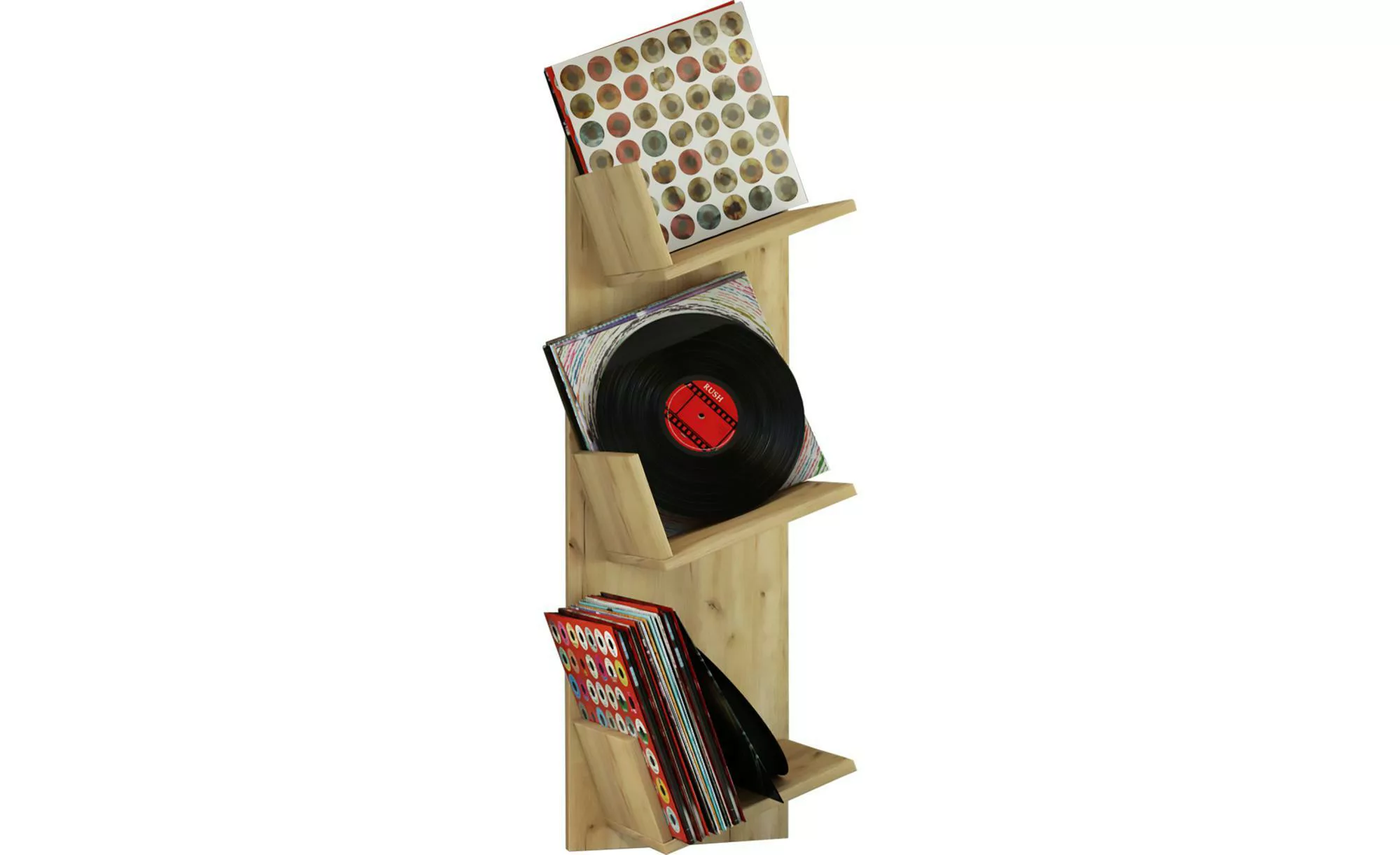 VCM Holz Bücher Schallplatten LP Hängeregal Wandregal Wandboard Deko Regal günstig online kaufen