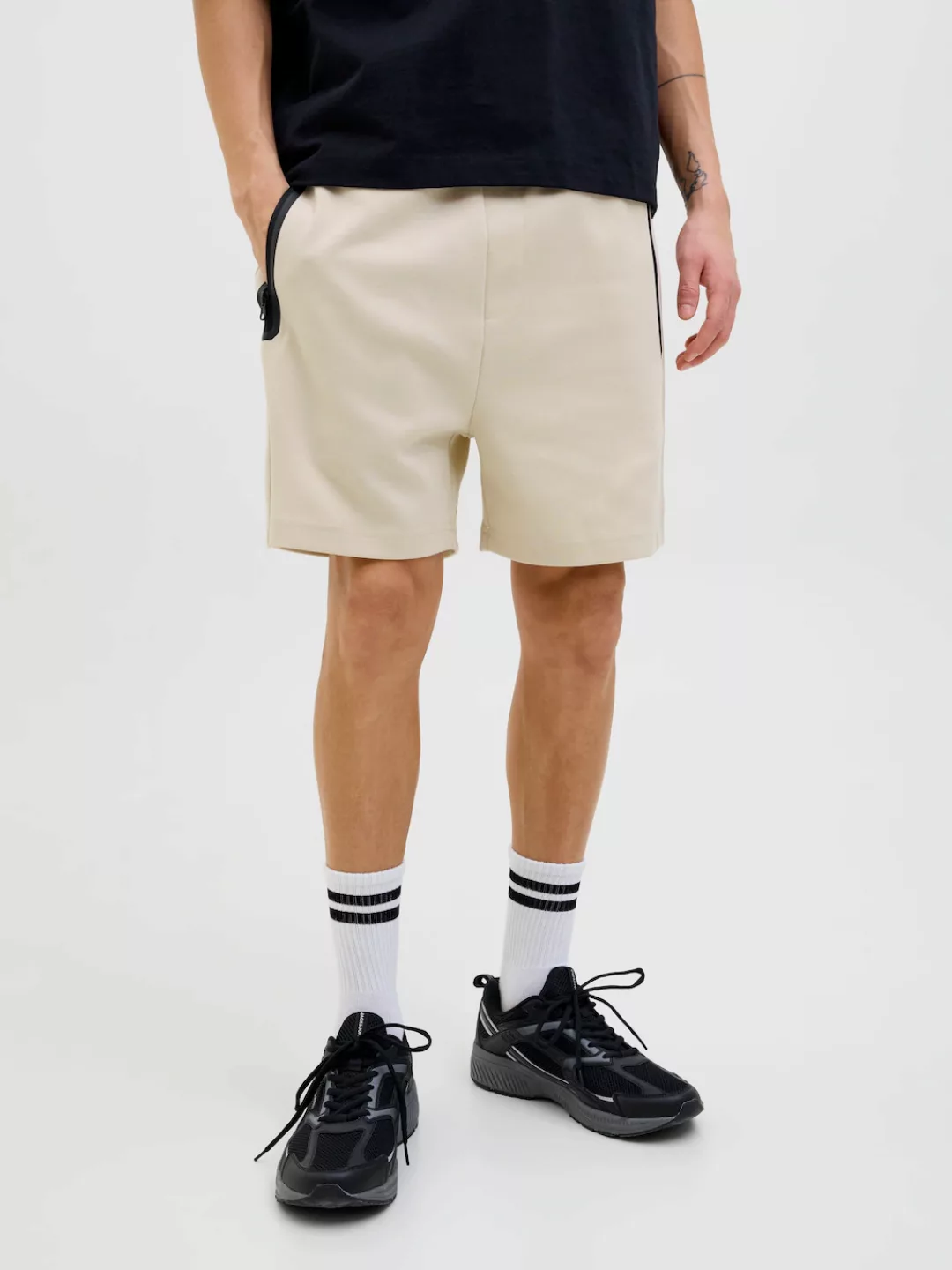 Jack & Jones Relaxshorts "JPSTGORDON FUSION SWEAT SHORTS SRT SN" günstig online kaufen