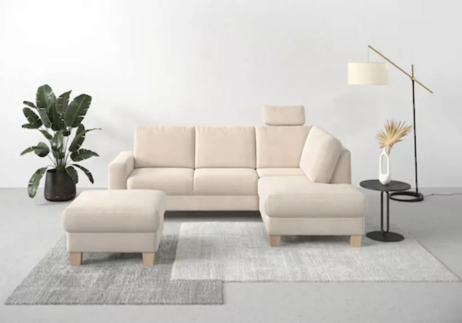 Home affaire Ecksofa "Summer L-Form" günstig online kaufen