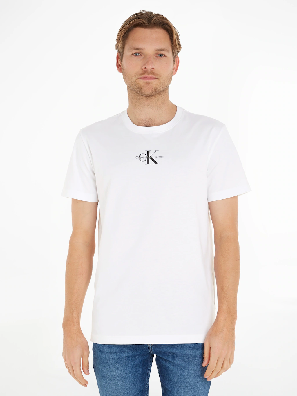 Calvin Klein Jeans T-Shirt MONOLOGO REGULAR TEE mit Logoschriftzug günstig online kaufen