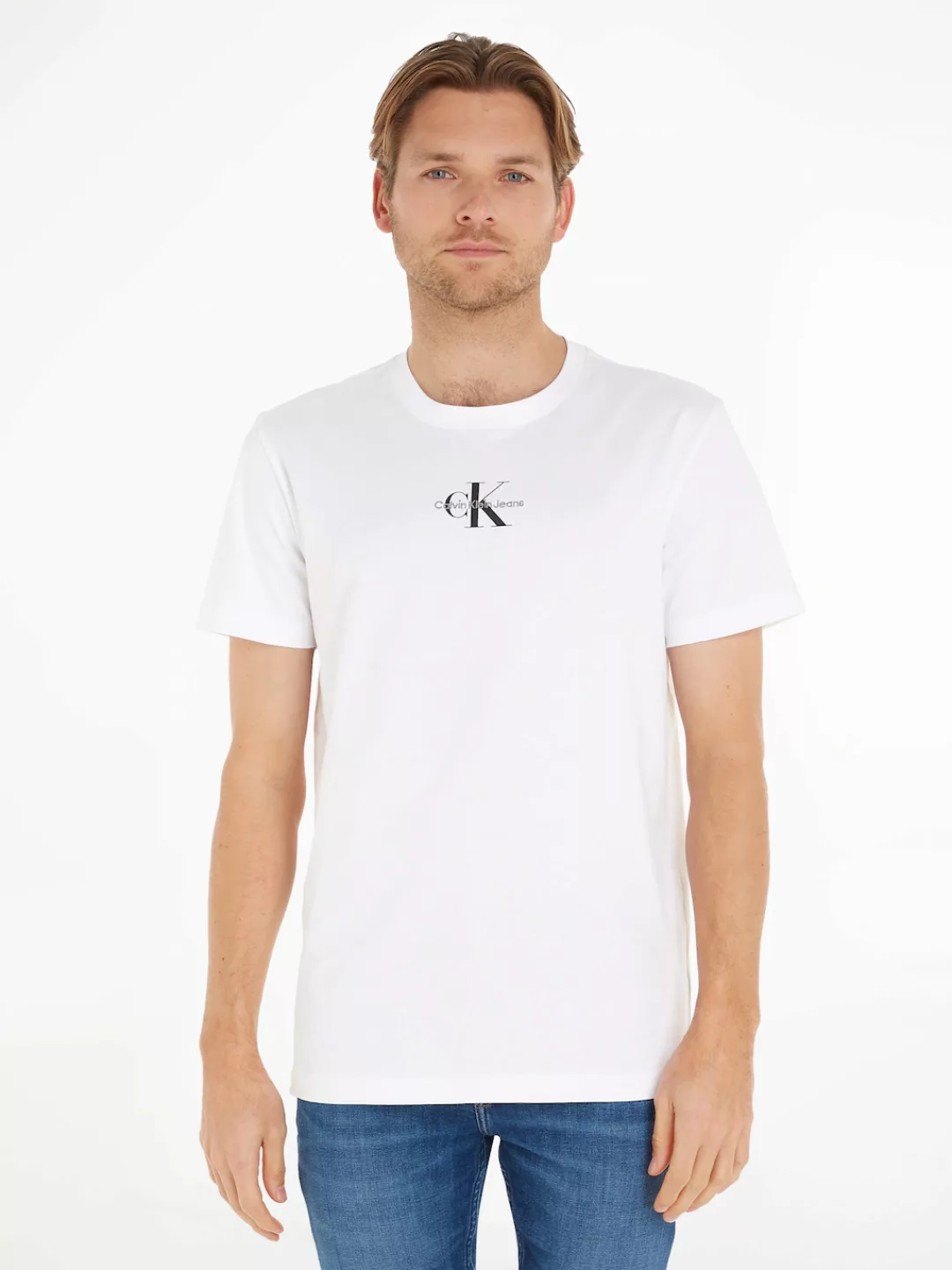 Calvin Klein Jeans T-Shirt MONOLOGO REGULAR TEE mit Logoschriftzug günstig online kaufen