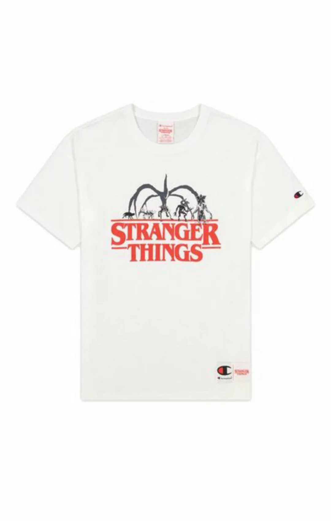 Champion T-Shirt Champion Unisex T-Shirt Crewneck Stranger Things Adult günstig online kaufen