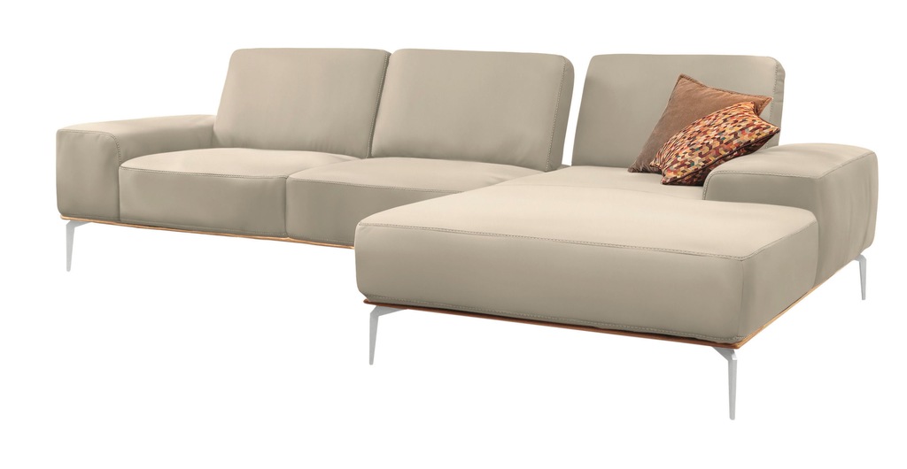 W.SCHILLIG Ecksofa "run, Designsofa mit tollem Sitzkomfort, bequem, L-Form" günstig online kaufen