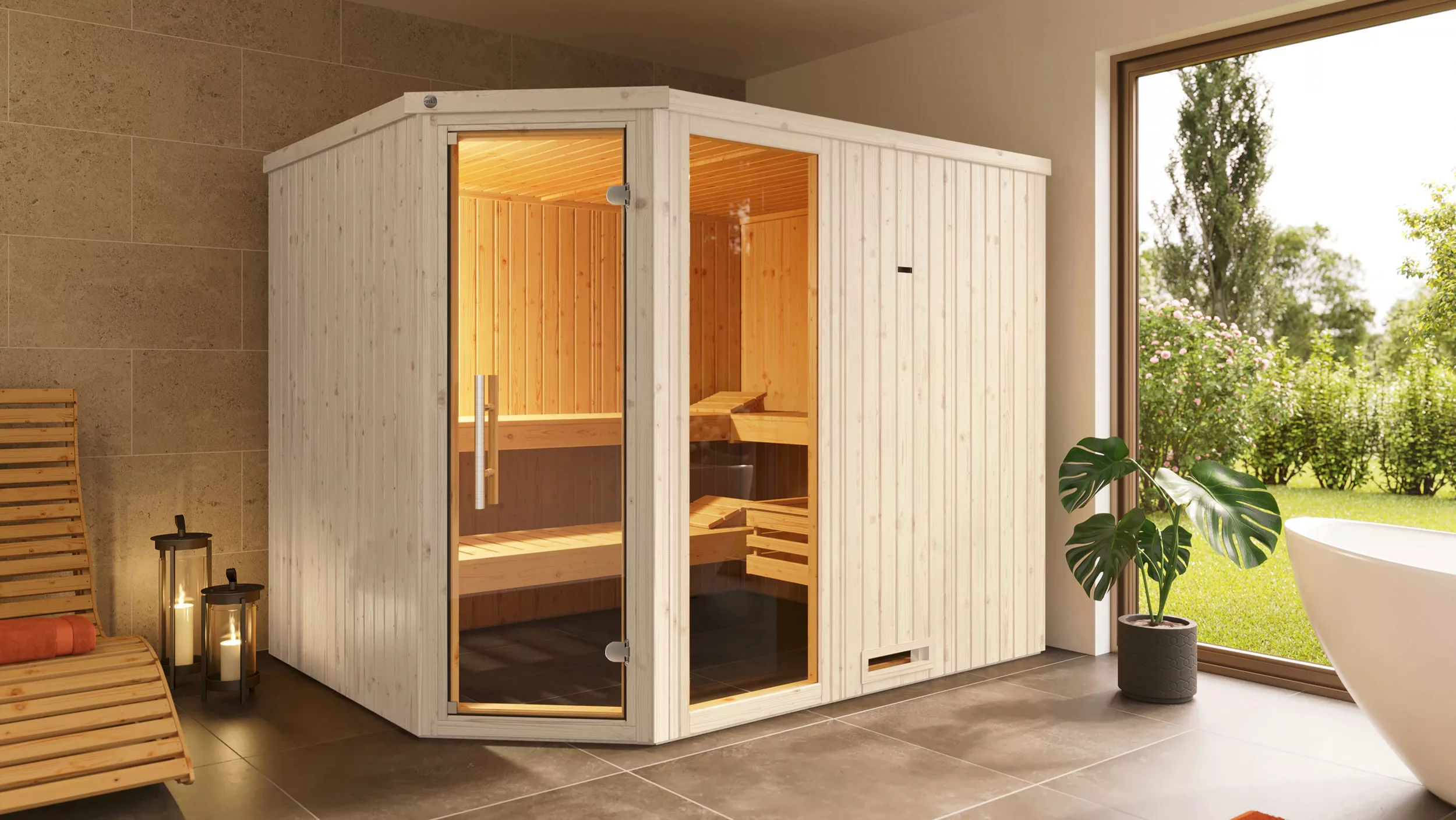 Weka Elementsauna Varberg 4 GTF Trend günstig online kaufen