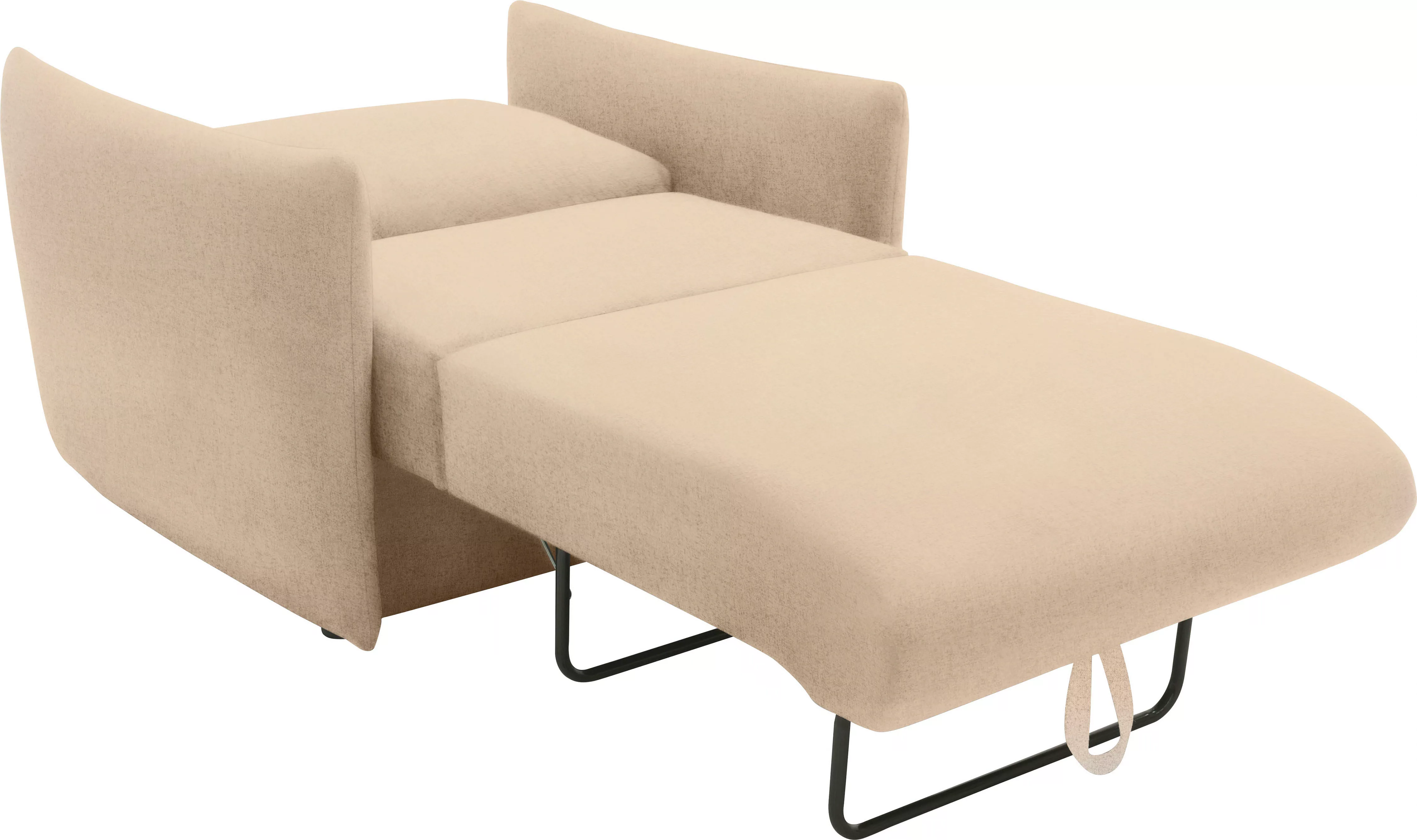 DOMO collection Sessel "700023", Schlaffunktion, Federkern, stabile Liegefl günstig online kaufen