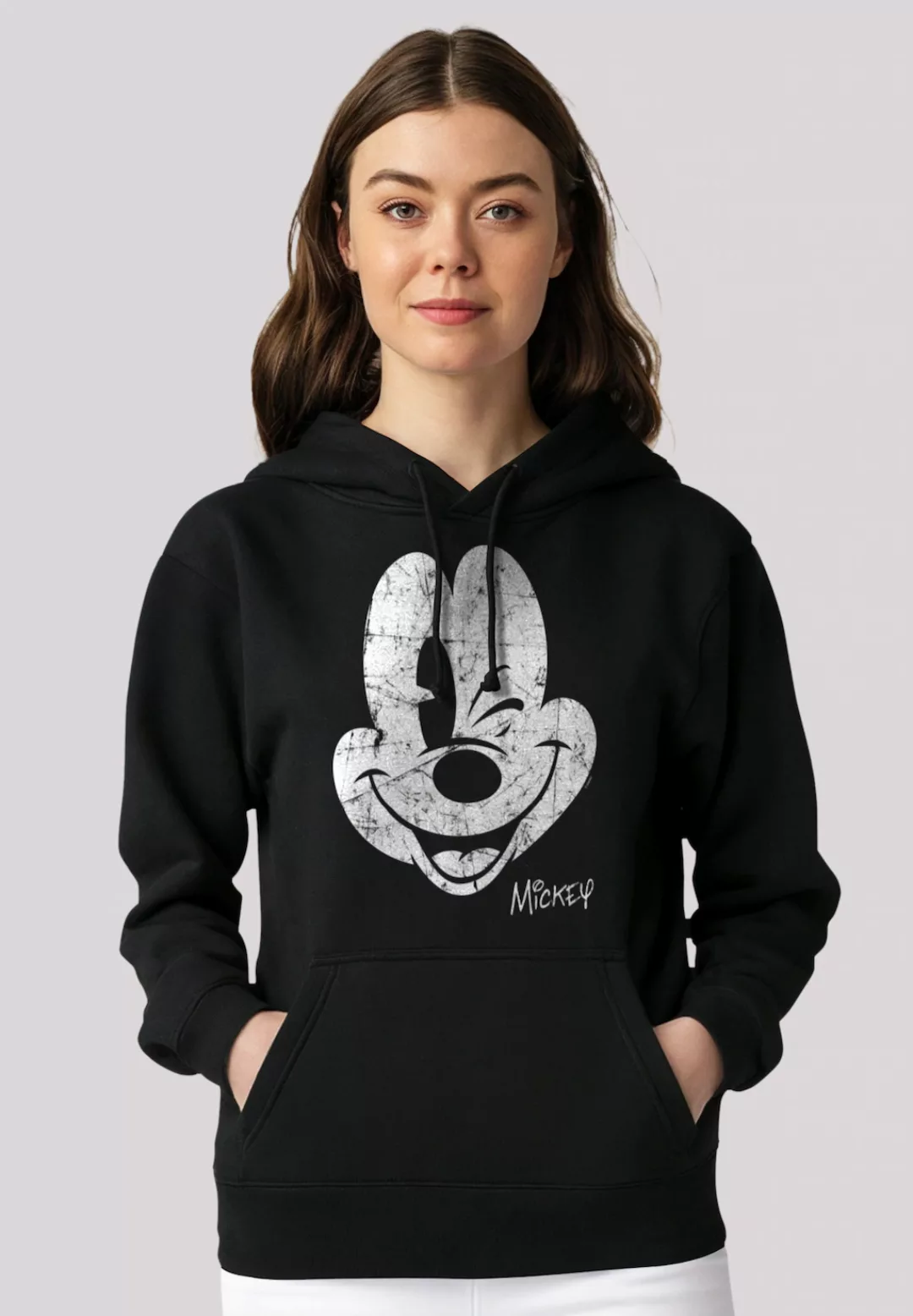 F4NT4STIC Kapuzenpullover "Disney Micky Maus Gesicht Vintage Look", Premium günstig online kaufen