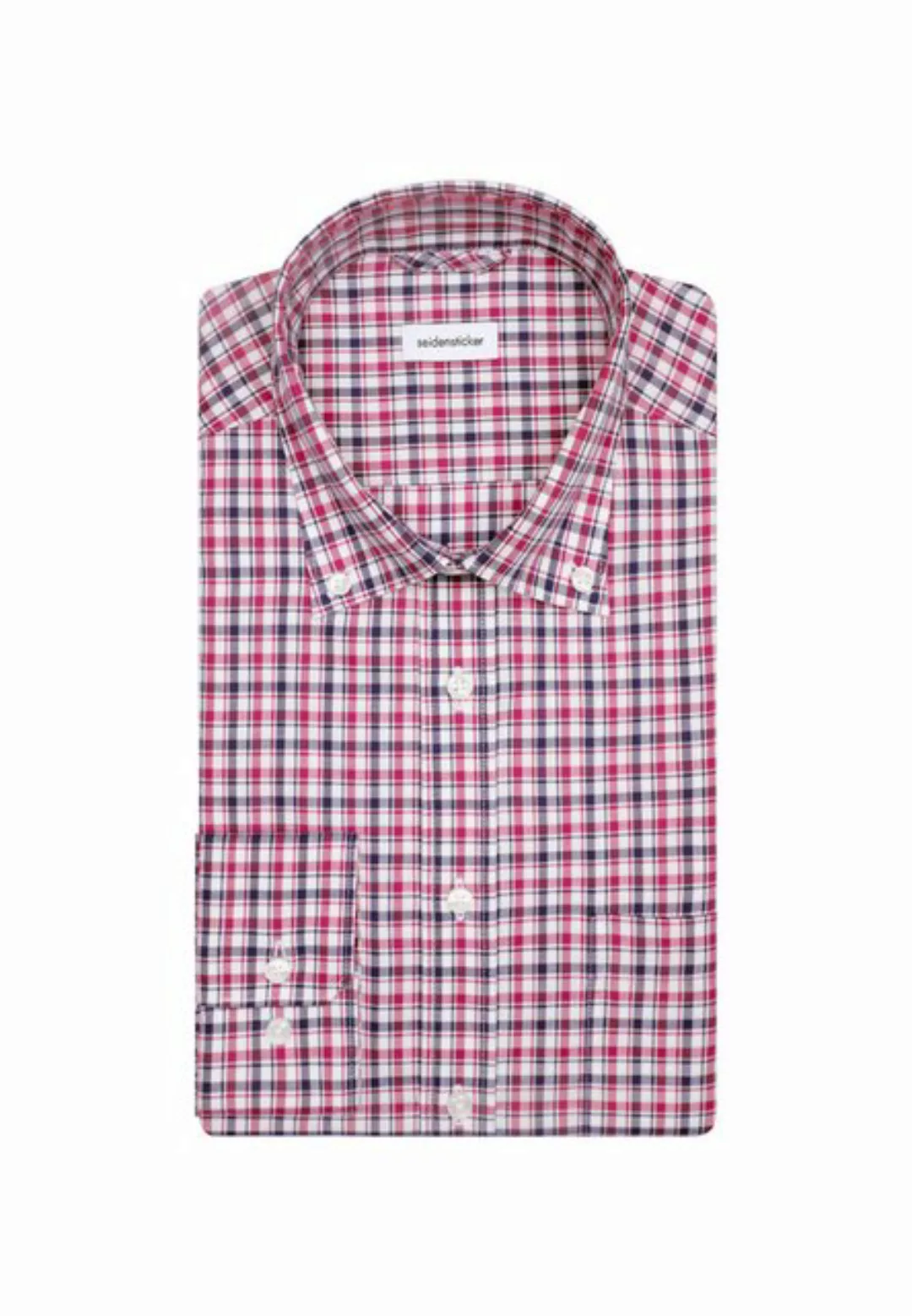 seidensticker Businesshemd "Regular", Regular Langarm Button-Down-Kragen Ka günstig online kaufen