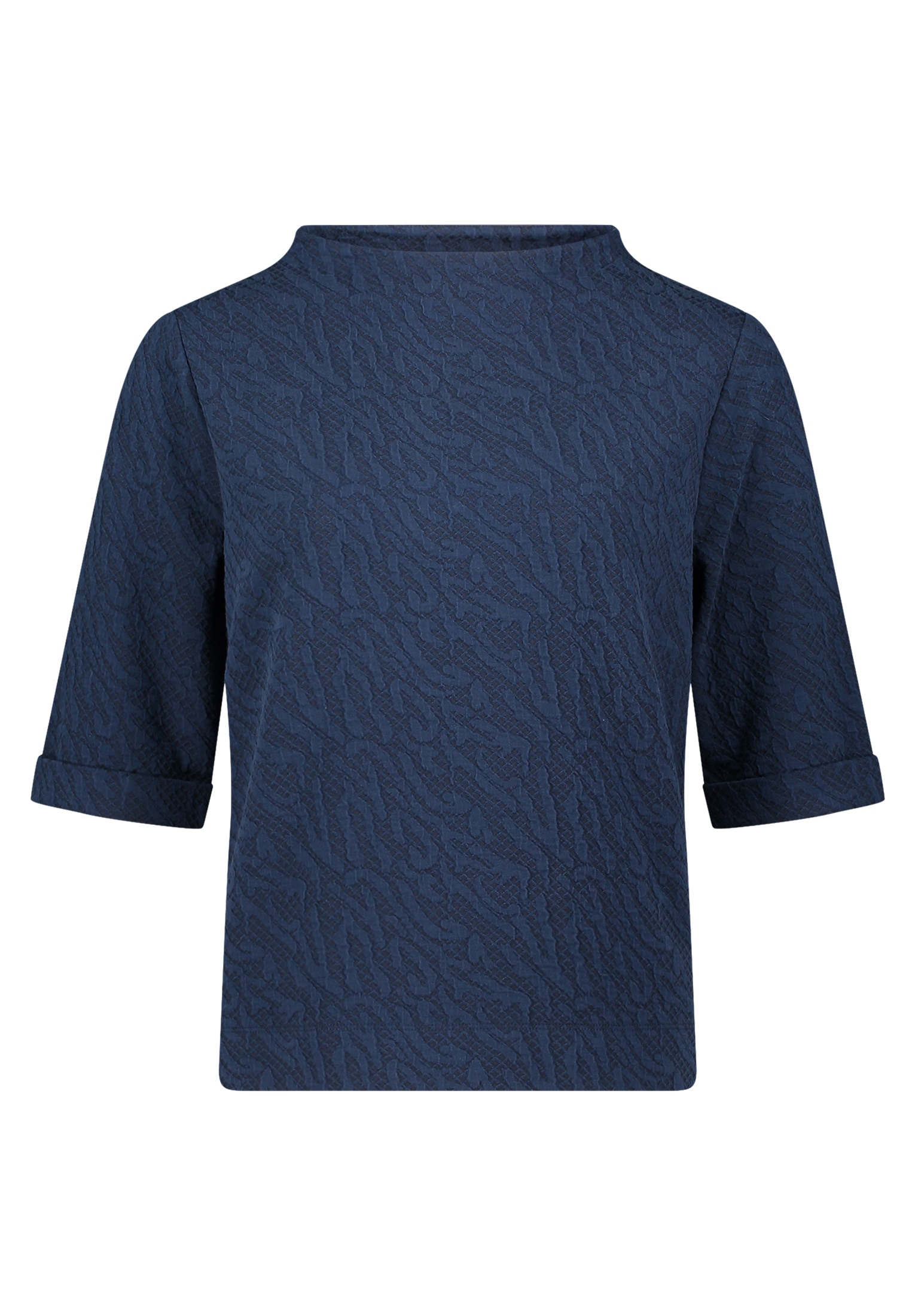 Betty&Co Kurzarmshirt "Betty & Co Damen Sweatshirt mit Rundhalsausschnitt", günstig online kaufen