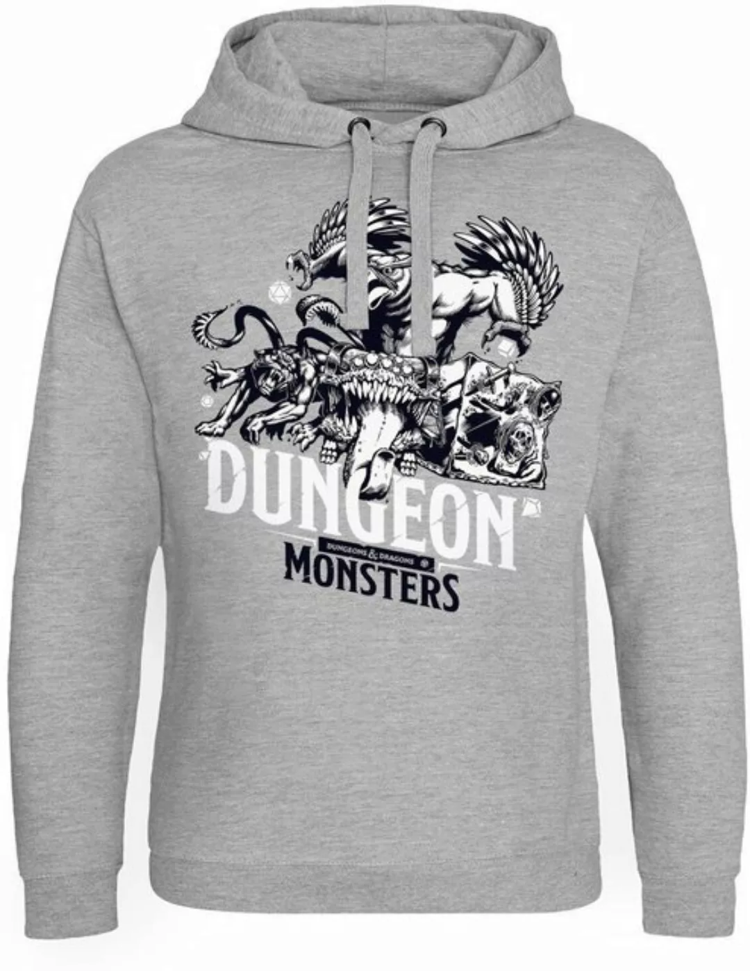DUNGEONS & DRAGONS Kapuzenpullover D&D Dungeon Monsters Epic Hoodie günstig online kaufen