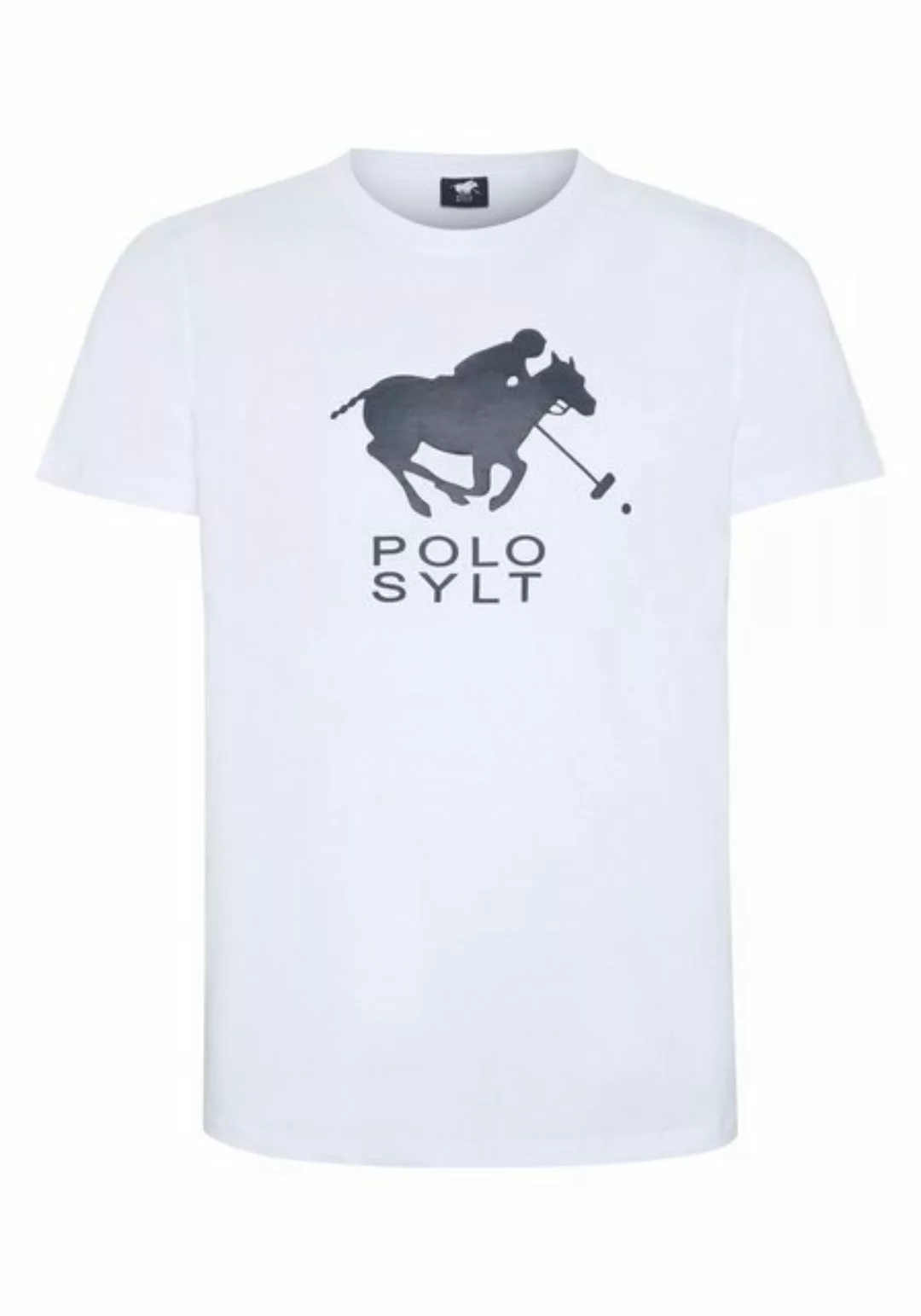 Polo Sylt Print-Shirt mit gedrucktem Logo-Symbol günstig online kaufen