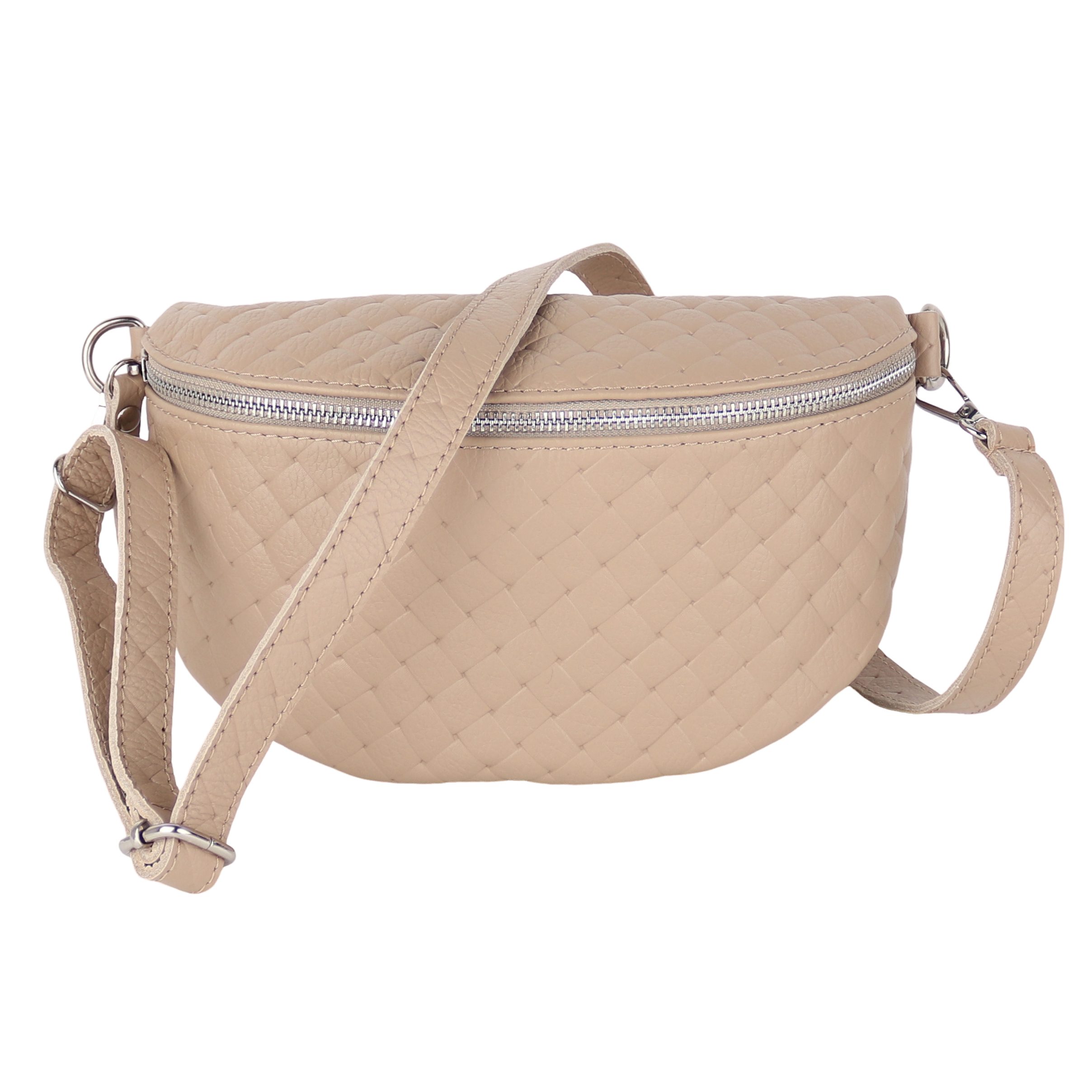 MIRROSI Bauchtasche Damen, Echtleder, Leder, Made günstig online kaufen