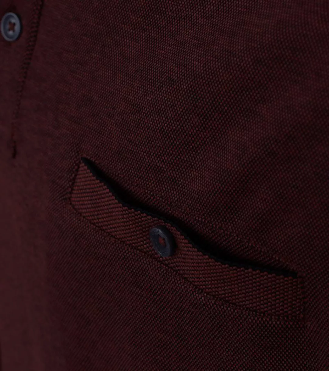 Casa Moda Poloshirt LS Bordeaux Rot - Größe 3XL günstig online kaufen