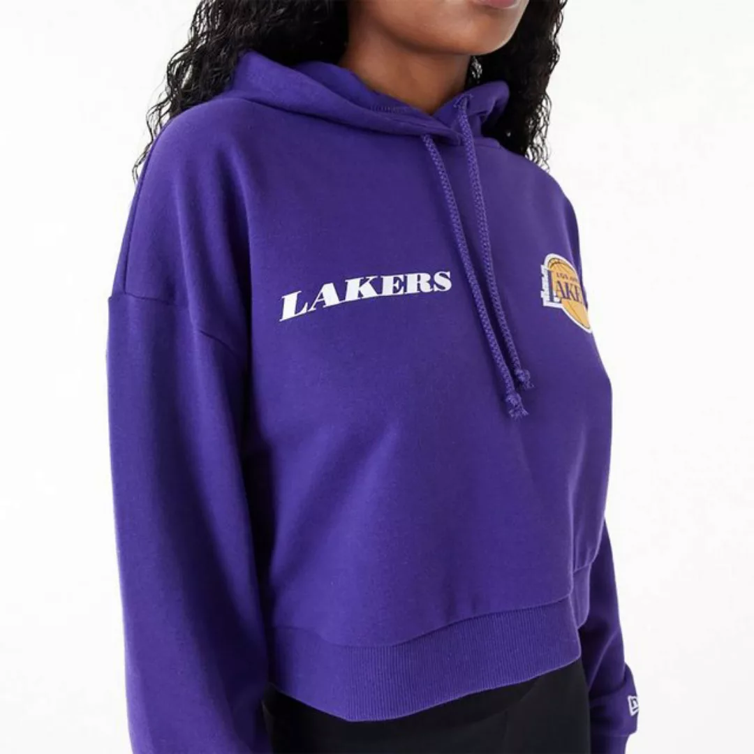 New Era Crop-Top Crop Hoody New Era NBA LA Lakers günstig online kaufen